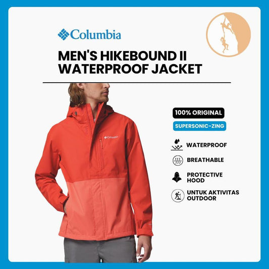 Jaket Gunung Pria Columbia Hikebound II Jacket Original - Waterproof & Windproof