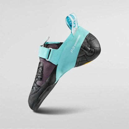 La Sportiva Skwama Vegan Woman's (Carbon/Turquoise)  - Sepatu Panjat Wanita /Climbing Shoes/Animal-Free Material