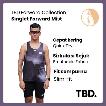 Singlet Smoke Black TBD Forward Collection