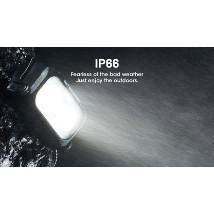 Senter Kepala LED Headlamp - NITECORE NU25 MCT UL 3in1 Color 400 Lumens 700mAh IP66