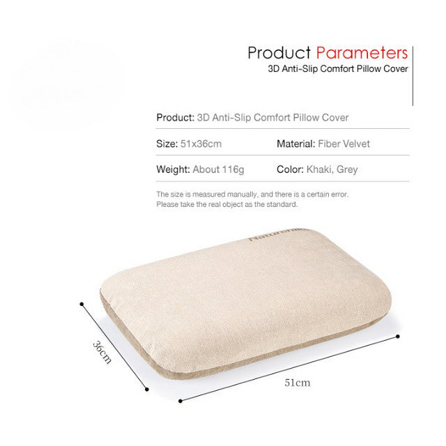 Sarung Bantal/Travel/Portable - Naturehike 3D Anti-Slip Comfort Pillow Cover