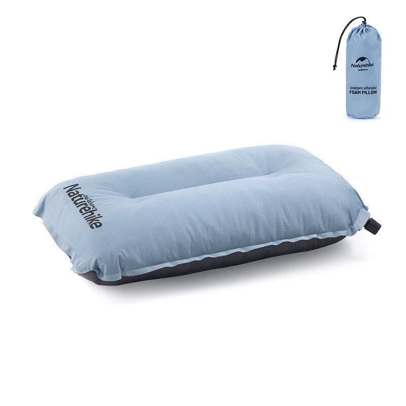 Bantal Traveling/Portable - Naturehike Sponge Automatic Inflating Pillow