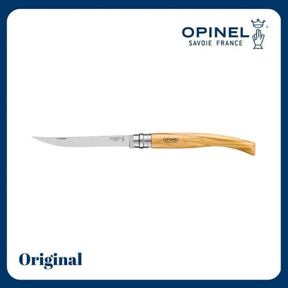 Opinel No.12 Slim Line Olive Tree - Pisau Lipat Outdoor