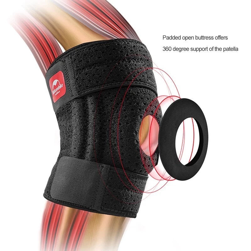 Pelindung Lutut - Naturehike Four Spring Support Reinforced Knee Pads / 20HJ