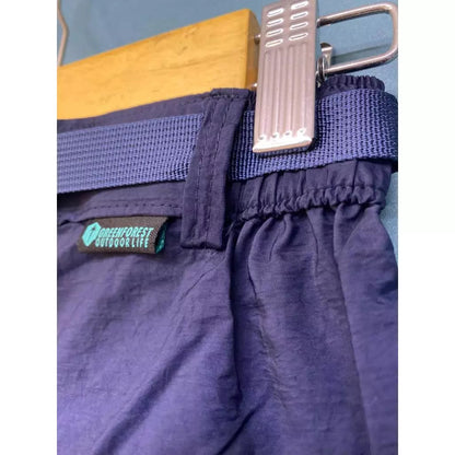 Celana Pendek Cargo Anak-anak Unisex - Greenforest Hinoki / FREE Belt