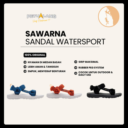 Sandal Gunung Watersport Ultralight Strap Unisex - Petualang Sawarna