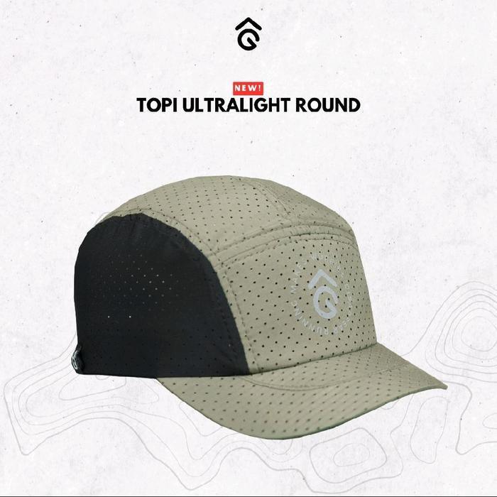 Topi Lari Ringan & Breathable - Angsana Series Round Running Cap