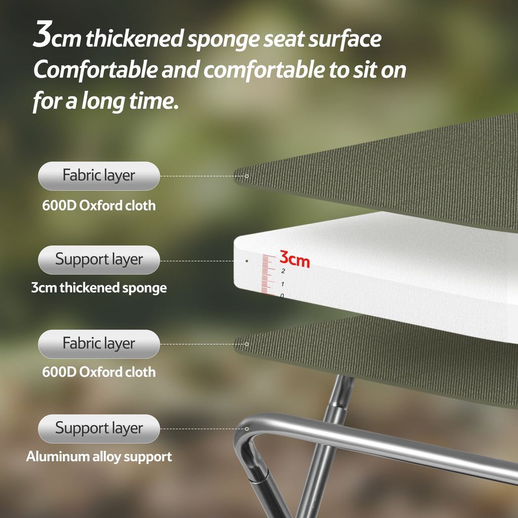 Meja Camping Portable - Yamami XL01 Ultralight Folding Camping Stool / Aluminum Alloy Mini Table