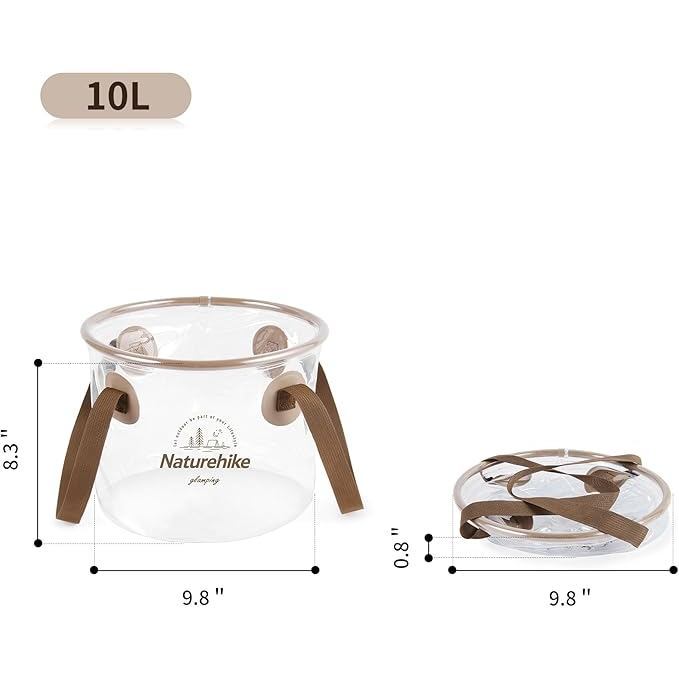 Ember Lipat Outdoor - Naturehike Foldable Waterproof Round Camping Bucket