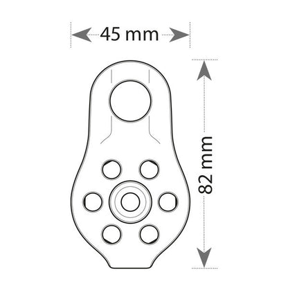 Pulley Device - Beal TRANSF'AIR FIXE B