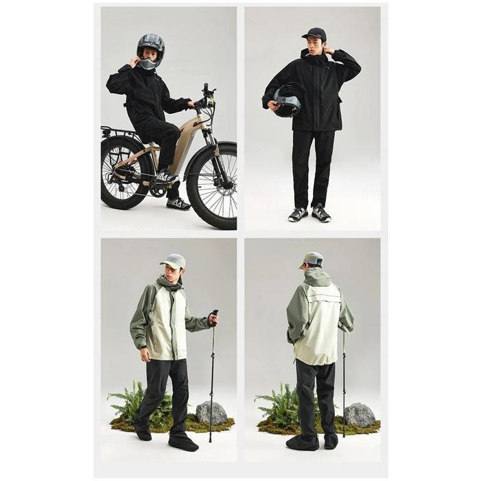 Jaket Waterproof Hiking Unisex - Naturehike Outdoor Raincoat