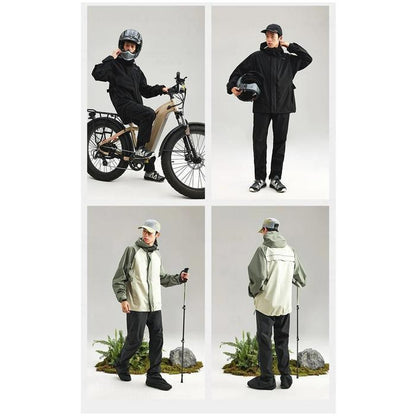 Jaket Waterproof Hiking Unisex - Naturehike Outdoor Raincoat