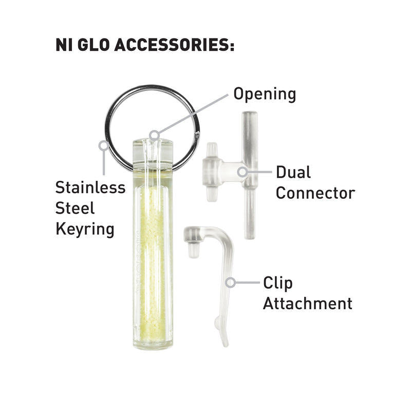 Gantungan Kunci Glow in The Dark Waterproof - Gear Aid Ni Glo Gear Marker