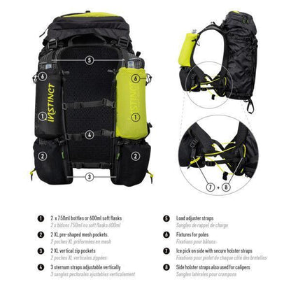 Alpi 40L Instinct Trail - Alpine Pack/Running Hydration Vest