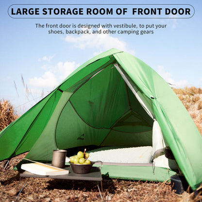 Tenda Camping/Ultralight Backpacking Tent - Naturehike Cloud Up™ Base / Kapasitas 2 Orang / 210T  Polyester