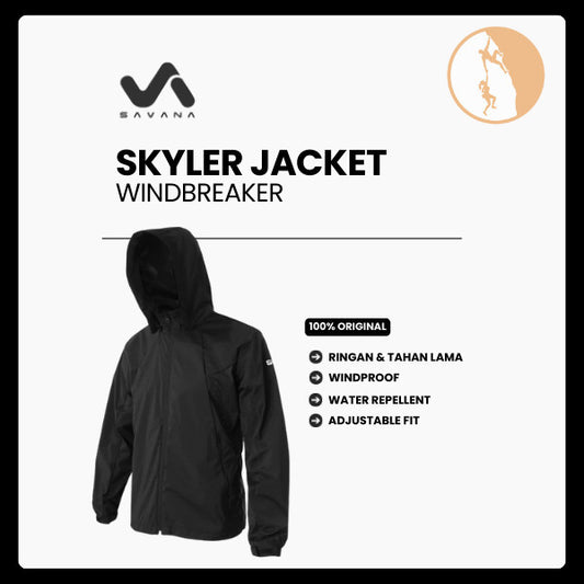 Jaket Windbreaker Unisex  - Savana Skyler Jacket
