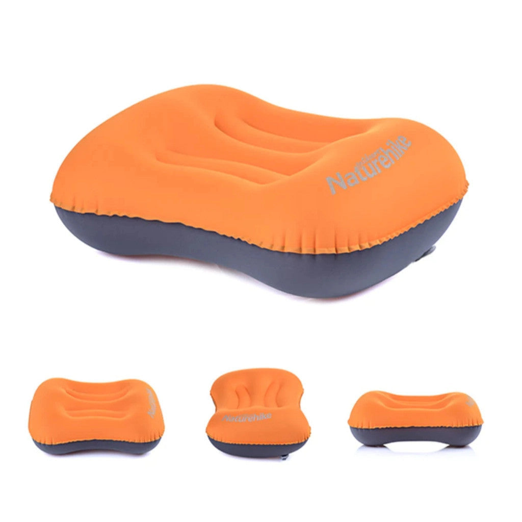 Bantal Angin/Travel/Portable - Naturehike Lightweight TPU Aeros Inflatable Pillow with New Nozzle