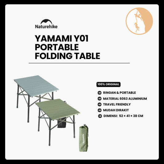 Meja Camping Portable - Yamami Y01 Outdoor Camping Folding Table