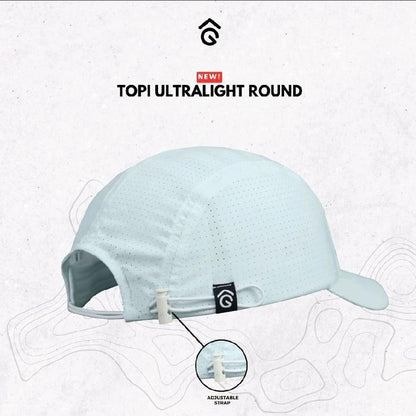 Topi Lari Ringan & Breathable - Angsana Series Round Running Cap