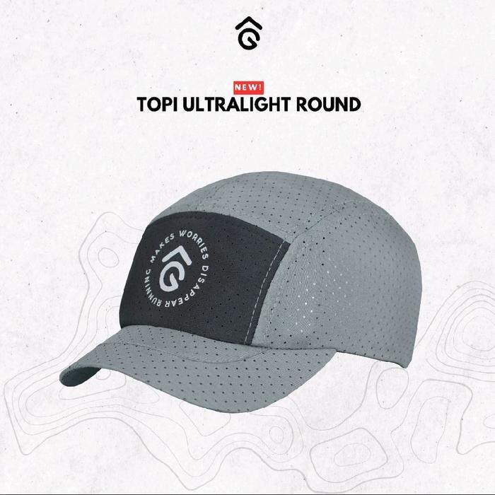 Topi Lari Ringan & Breathable - Angsana Series Round Running Cap