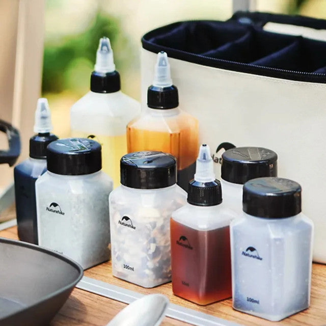 Set Botol Bumbu Praktis - Naturehike Shiwei Portable Seasoning Bottle Set / 8 in 1