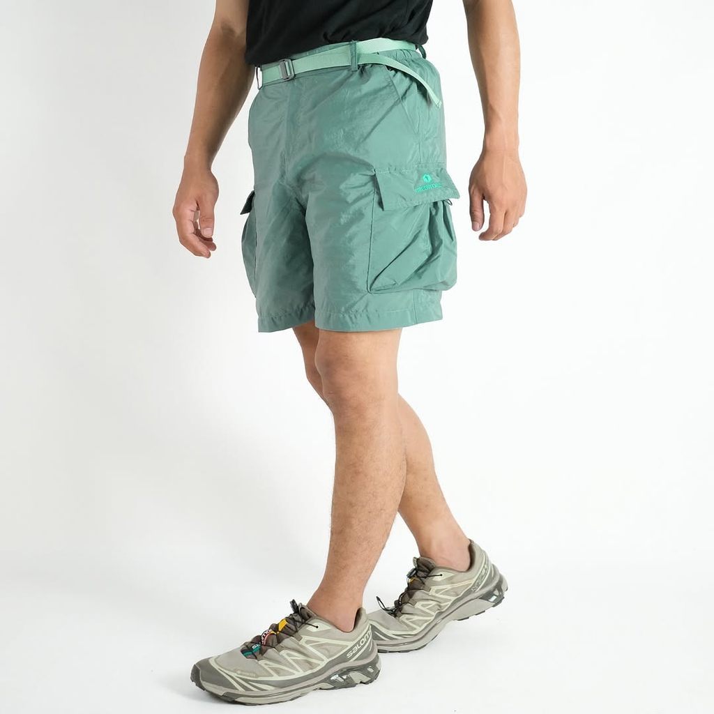 Celana Pendek Cargo Unisex - Greenforest Mattoa Free Belt