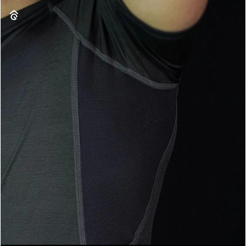 Base Layer Baju Olahraga - Angsana Infinity Short Sleeve