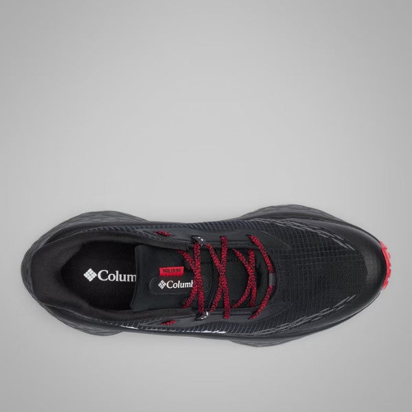 Sepatu Lari Pria Trail Running - Columbia Men's Konos Trillium ATR™ Shoes (Black, Mountain Red)