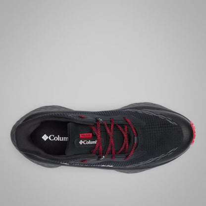 Sepatu Lari Pria Trail Running - Columbia Men's Konos Trillium ATR™ Shoes (Black, Mountain Red)