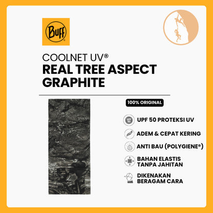 Buff Original CoolNet UV Real Tree Aspect Graphite - Limited Edition