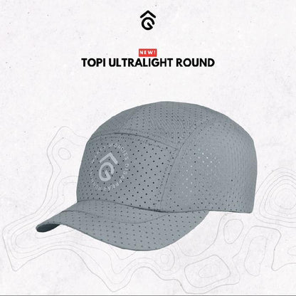 Topi Lari Ringan & Breathable - Angsana Series Round Running Cap