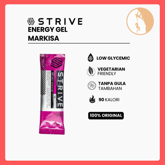 Strive Energy Gel Markisa - Camilan Instant Berenergi