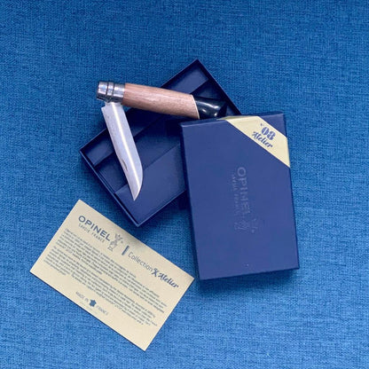 Opinel No.08 Workshop Collection - Pisau Lipat Stainless Steel