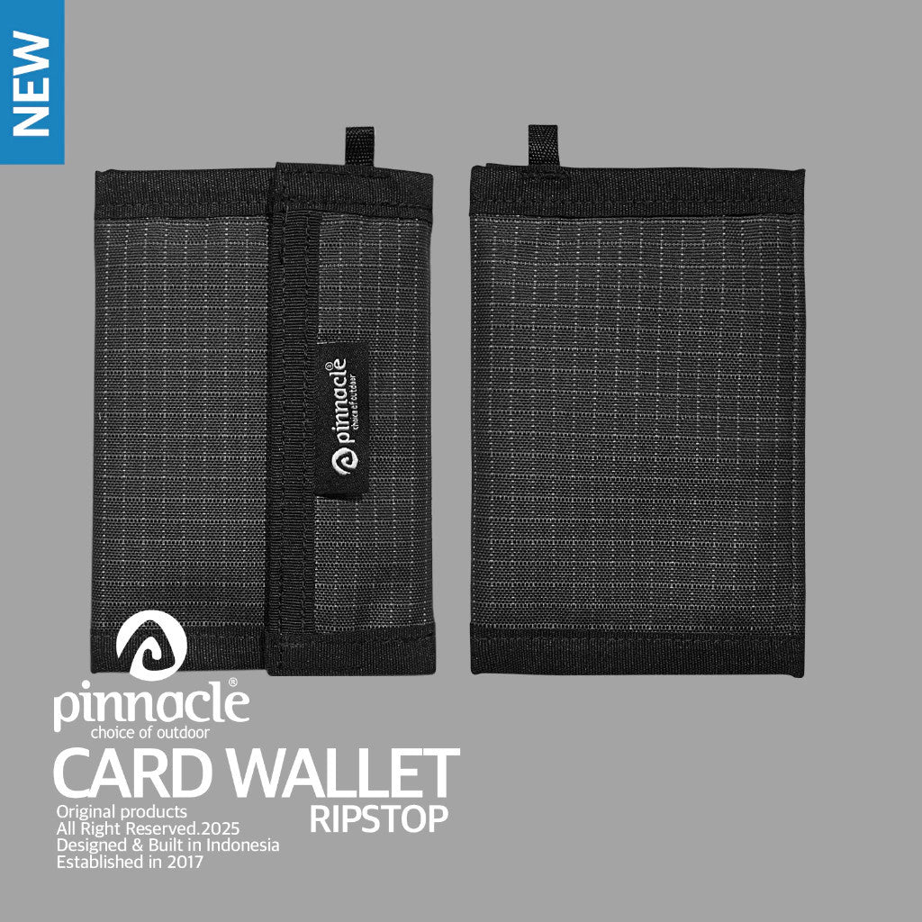 Dompet Kartu - Pinnacle Pro Card Wallet Ripstop (Black)