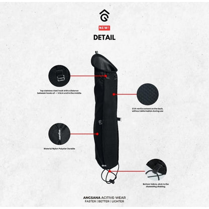 Tas Trekking Pole/Trail Running - Quiver Angsana Compact Series