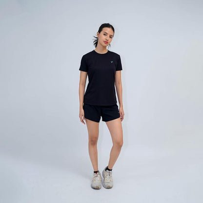 Kaos Wanita Dry Fit Baju Olahraga - Trijee Women Sweat Act Tee