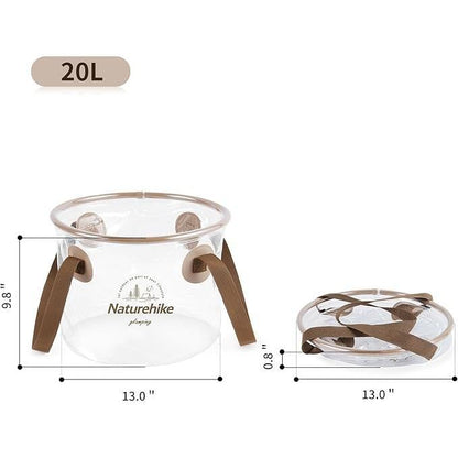 Ember Lipat Outdoor - Naturehike Foldable Waterproof Round Camping Bucket