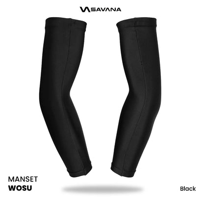 Manset Outdoor / Arm Sleeves - Savana Wosu (Black)