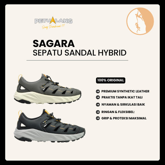 Sepatu Sandal Gunung Hybrid Outdoor - Petualang Sagara