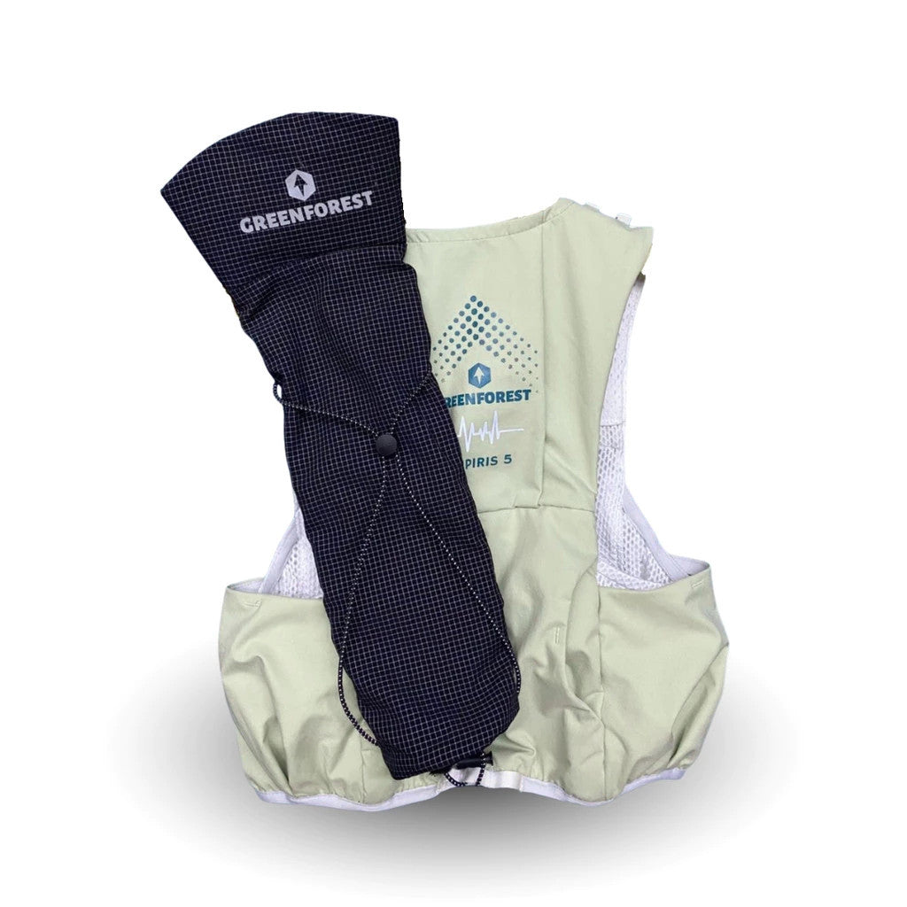 Vest Trail Running Hydration  - Greenforest Empiris 5L (FREE Quiver+Bandana)
