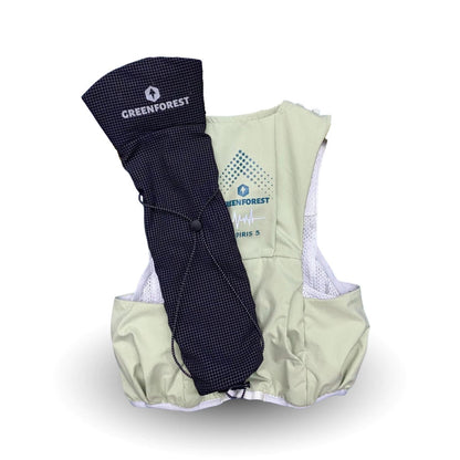 Vest Trail Running Hydration  - Greenforest Empiris 5L (FREE Quiver+Bandana)
