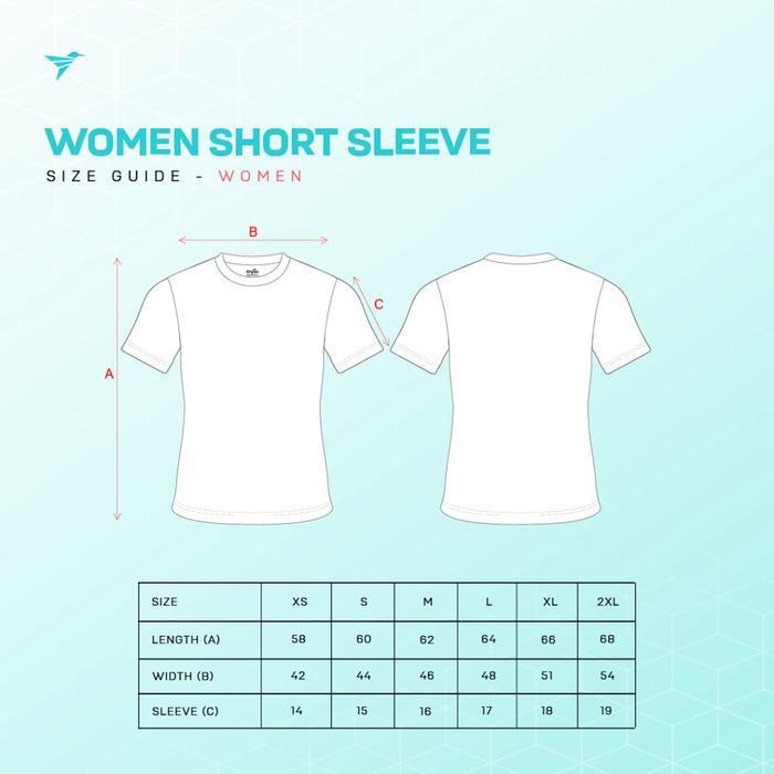 Kaos Wanita Dry Fit Baju Olahraga - Trijee Women Sweat Act Tee