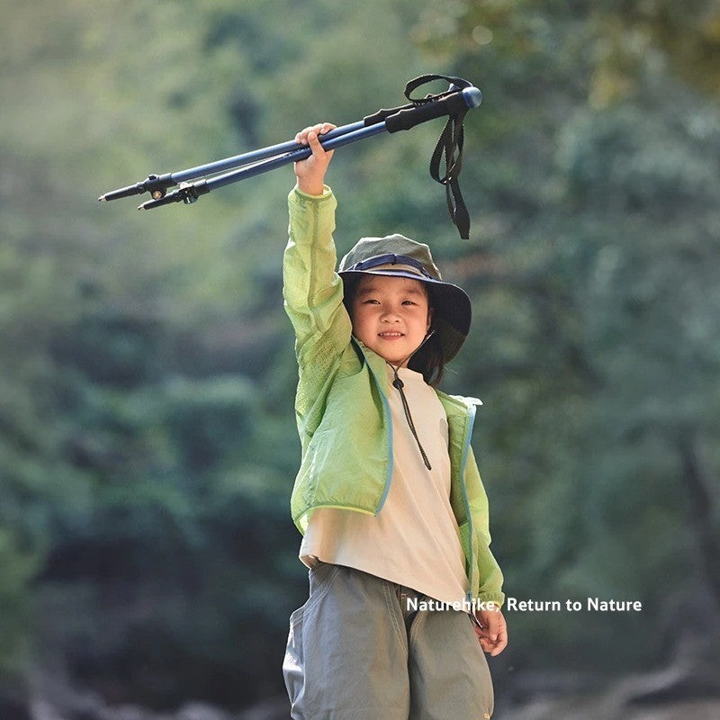 Tongkat Gunung/Hiking - Naturehike Qing Xue Base Three-Section Telescopic  Trekking Pole / CNK2550DS010