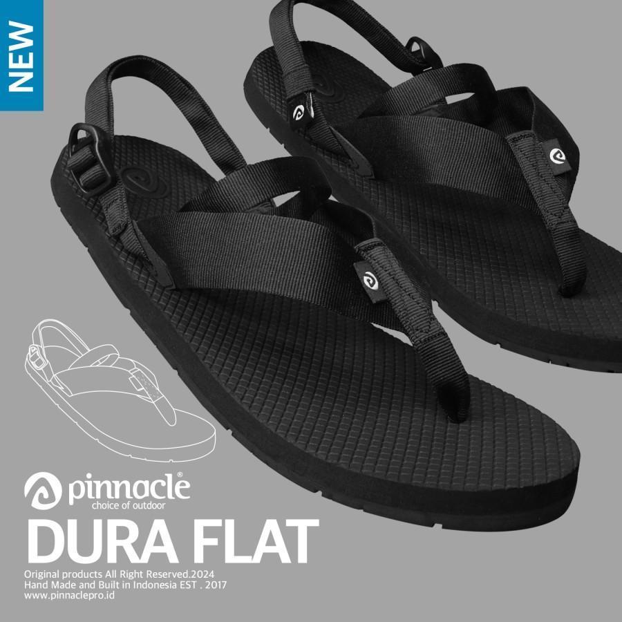 Pinnacle Sandal Dura Flat-Black