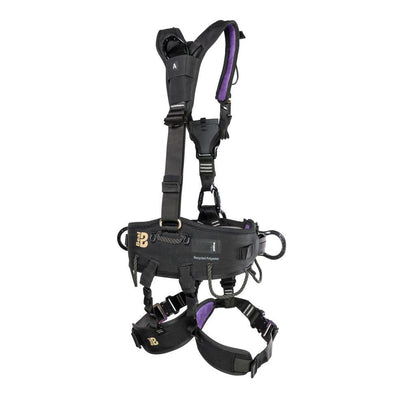 Harness Full Body - Beal SOLACE HOLD UP  (Purple) – Rope Access & Rescue Certified EN 361 / EN 358 / EN 813.
