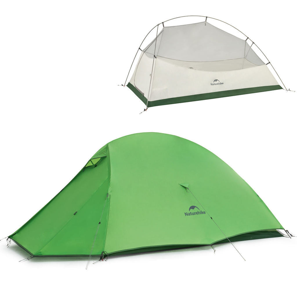 Tenda Camping/Ultralight Backpacking Tent - Naturehike Cloud Up™ Base / Kapasitas 2 Orang / 210T  Polyester