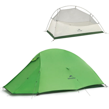 Tenda Camping/Ultralight Backpacking Tent - Naturehike Cloud Up™ Base / Kapasitas 2 Orang / 210T  Polyester
