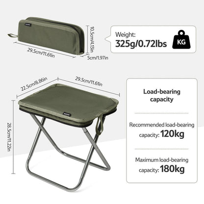 Meja Camping Portable - Yamami XL01 Ultralight Folding Camping Stool / Aluminum Alloy Mini Table