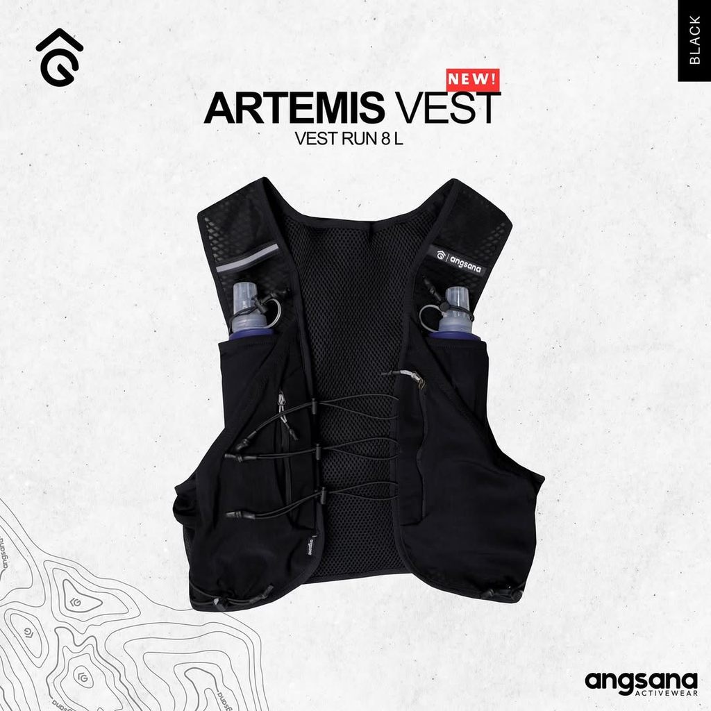 Rompi Lari / Vest Trail Running - Angsana Artemis Breathable Hydro Tech