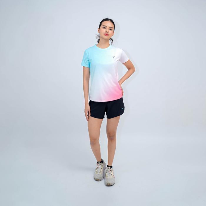 Kaos Wanita Dry Fit Baju Olahraga - Trijee Women Sweat Act Tee